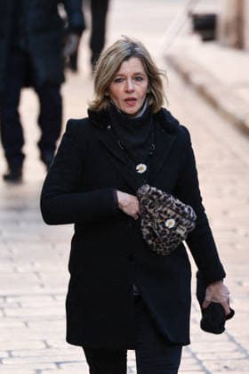 Brigitte Bardot Funeral - Saint-Tropez Wendy Bouchard arriving at Notre-Dame de l Assomption church, for the funeral ceremony for late French actress Brigitte Bardot, in Saint-Tropez, southeastern France, on January 7, 2026. French film sensation Brigitte Bardot, a symbol of sexual liberation in the 1950s and 1960s who reinvented herself as an animal rights defender and embraced far-right views, died on Decmber 28, 2025 aged 91. Photo by Raphael Lafargue ABACAPRESS.COM Saint-Tropez France  Copyright: xLafarguexRaphael ABACAx
