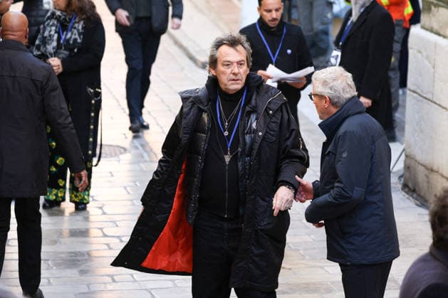 Brigitte Bardot Funeral - Saint-Tropez Jean-Luc Reichmann arriving at Notre-Dame de l Assomption church, for the funeral ceremony for late French actress Brigitte Bardot, in Saint-Tropez, southeastern France, on January 7, 2026. French film sensation Brigitte Bardot, a symbol of sexual liberation in the 1950s and 1960s who reinvented herself as an animal rights defender and embraced far-right views, died on Decmber 28, 2025 aged 91. Photo by Raphael Lafargue ABACAPRESS.COM Saint-Tropez France  Copyright: xLafarguexRaphael ABACAx