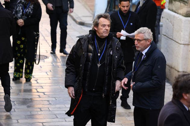Brigitte Bardot Funeral - Saint-Tropez Jean-Luc Reichmann arriving at Notre-Dame de l Assomption church, for the funeral ceremony for late French actress Brigitte Bardot, in Saint-Tropez, southeastern France, on January 7, 2026. French film sensation Brigitte Bardot, a symbol of sexual liberation in the 1950s and 1960s who reinvented herself as an animal rights defender and embraced far-right views, died on Decmber 28, 2025 aged 91. Photo by Raphael Lafargue ABACAPRESS.COM Saint-Tropez France  Copyright: xLafarguexRaphael ABACAx