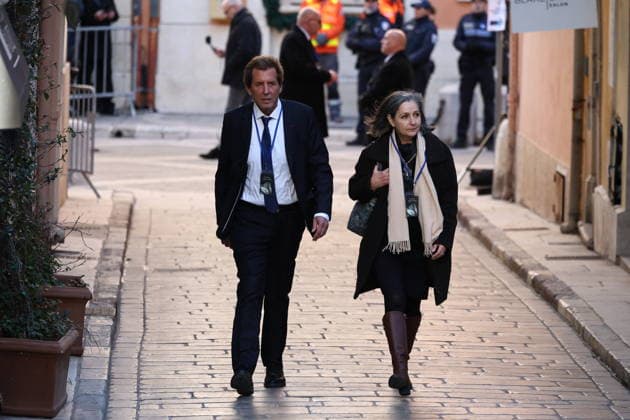 Brigitte Bardot Funeral - Saint-Tropez Max Guazzini arriving at Notre-Dame de l Assomption church, for the funeral ceremony for late French actress Brigitte Bardot, in Saint-Tropez, southeastern France, on January 7, 2026. French film sensation Brigitte Bardot, a symbol of sexual liberation in the 1950s and 1960s who reinvented herself as an animal rights defender and embraced far-right views, died on Decmber 28, 2025 aged 91. Photo by Raphael Lafargue ABACAPRESS.COM Saint-Tropez France  Copyright: xLafarguexRaphael ABACAx