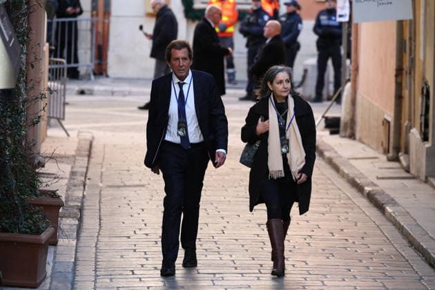 Brigitte Bardot Funeral - Saint-Tropez Max Guazzini arriving at Notre-Dame de l Assomption church, for the funeral ceremony for late French actress Brigitte Bardot, in Saint-Tropez, southeastern France, on January 7, 2026. French film sensation Brigitte Bardot, a symbol of sexual liberation in the 1950s and 1960s who reinvented herself as an animal rights defender and embraced far-right views, died on Decmber 28, 2025 aged 91. Photo by Raphael Lafargue ABACAPRESS.COM Saint-Tropez France  Copyright: xLafarguexRaphael ABACAx