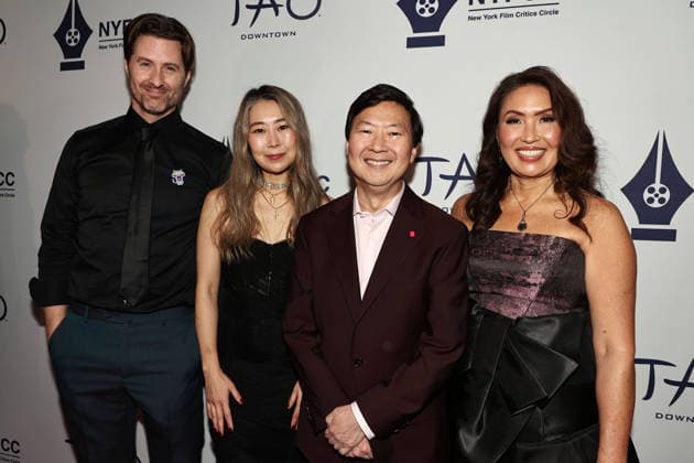 Arrivals for the 91st Annual New York Film Critics Circle Awards Featuring: Chris Appelhans, Maggie Kang, Ken Jeong and Michelle Wong Where: New York, New York, United States When: 06 Jan 2026 Credit: Dave Allocca Starpix INSTARimages EDITORIAL USE ONLY. NOT FOR USE BY NEWSPAPERS BASED IN THE UK. Copyright: xx instar55365902