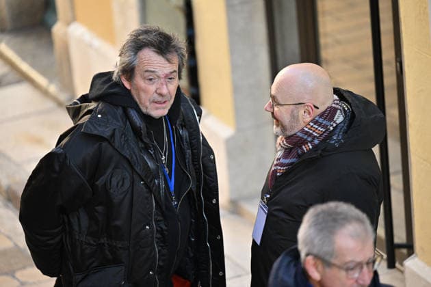 Brigitte Bardot Funeral - Saint-Tropez Jean-Luc Reichmann arriving at Notre-Dame de l Assomption church, for the funeral ceremony for late French actress Brigitte Bardot, in Saint-Tropez, southeastern France, on January 7, 2026. French film sensation Brigitte Bardot, a symbol of sexual liberation in the 1950s and 1960s who reinvented herself as an animal rights defender and embraced far-right views, died on Decmber 28, 2025 aged 91. Photo by Julien Reynaud APS-Medias ABACAPRESS.COM Saint-Tropez France  Copyright: xReynaudxJulien APS-Medias ABACAx