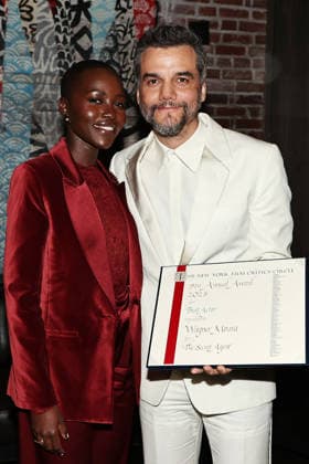 Inside for the 91st Annual New York Film Critics Circle Awards Featuring: Lupita Nyong O and Wagner Moura Where: New York, New York, United States When: 06 Jan 2026 Credit: Dave Allocca Starpix INSTARimages EDITORIAL USE ONLY. NOT FOR USE BY NEWSPAPERS BASED IN THE UK. Copyright: xx instar55365920