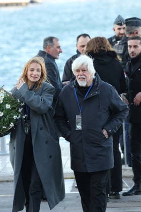 Les personnalitÃ s arrivent aux obseques de Brigitte Bardot Ã Saint-Tropez Paul Watson  Copyright: xPAPXx
