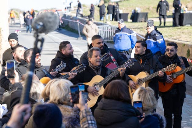 Public Tribute to Brigitte Bardot at The Pre Des Pecheurs - Saint-Tropez Chico Bouchikhi Gipsy Kings during public tribute to Brigitte Bardot at the Pré des Pêcheurs, in the La Ponche district of Saint-Tropez after Brigitte Bardot s Funerals on January 7, 2026 in Saint-Tropez, France. Photo by Shootpix ABACAPRESS.COM Saint-Tropez France  Copyright: xShootpix ABACAx