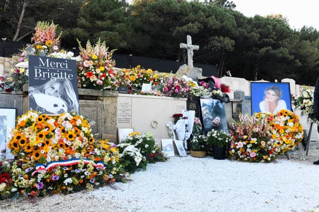 Brigitte Bardot s Grave at The Marine Cemetery - Saint-Tropez Illustration of Brigitte Bardot s grave, whose funeral took place this afternoon in Saint Tropez, on January 7, 2026. Photo by Florian Poitout ABACAPRESS.COM. Saint-Tropez France  Copyright: xPoitoutxFlorian ABACAx