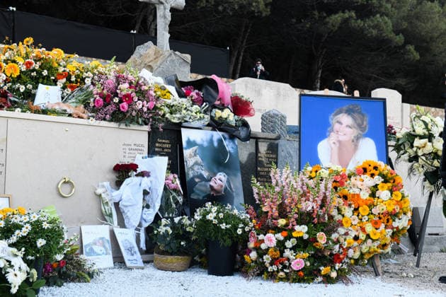 Brigitte Bardot s Grave at The Marine Cemetery - Saint-Tropez Illustration of Brigitte Bardot s grave, whose funeral took place this afternoon in Saint Tropez, on January 7, 2026. Photo by Florian Poitout ABACAPRESS.COM. Saint-Tropez France  Copyright: xPoitoutxFlorian ABACAx
