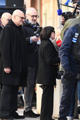 Brigitte Bardot Funeral - Saint-Tropez Mireille Mathieu arriving at Notre-Dame de l Assomption church, for the funeral ceremony for late French actress Brigitte Bardot, in Saint-Tropez, southeastern France, on January 7, 2026. French film sensation Brigitte Bardot, a symbol of sexual liberation in the 1950s and 1960s who reinvented herself as an animal rights defender and embraced far-right views, died on Decmber 28, 2025 aged 91. Photo by Florian Poitout ABACAPRESS.COM Saint-Tropez France  Copyright: xPoitoutxFlorian ABACAx