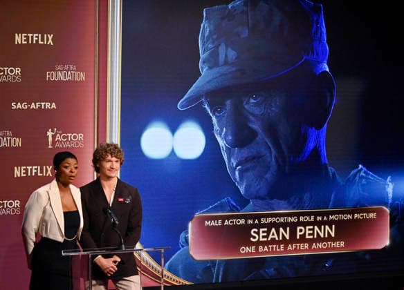 Actors Janelle James (L) and Connor Storrie announce the nominees for the 32nd annual Actor Awards on Wednesday, January 7, 2026. The Actor Awards, presented by SAG-AFTRA, honor excellence in film and TV acting. Winners will be announced at a gala at Hollywood s Shrine Auditorium & Expo Hall on March 1. It will stream live on Netflix.  LAP2026010702 JIMxRUYMEN