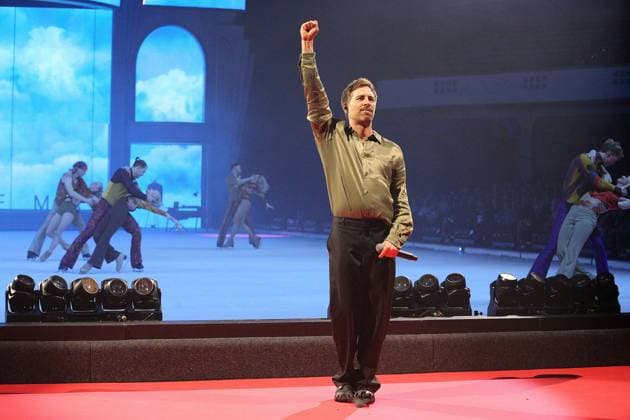 07 01 2026 xmgoodx Frankfurt am Main, Festhalle Ice show Holiday on Ice Cinema of Dreams Frankfurt premiere with guest star Max Giesinger MG