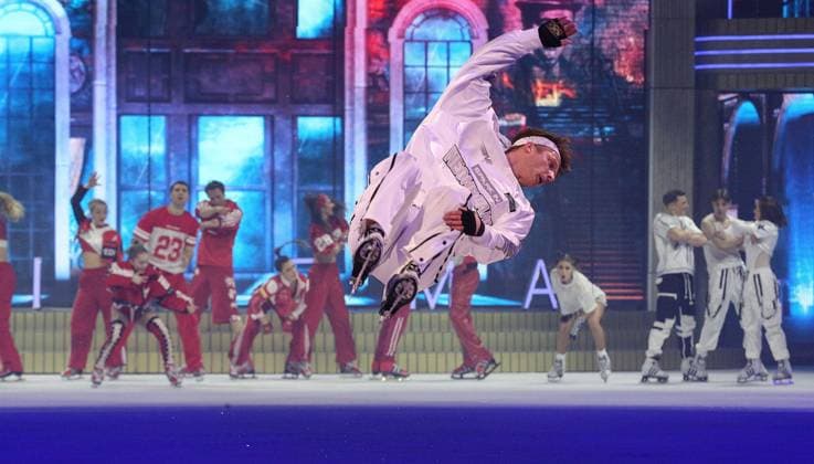 07 01 2026 xmgoodx Frankfurt am Main, Festhalle Ice show Holiday on Ice Cinema of Dreams magnificent show with spectacular stunts, acrobatics world-class figure skating MG