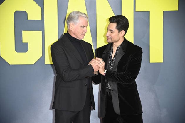 UK Gala Screening of Giant at PictureHouse Central in London, UK, 7 January 2026 Pierce Brosnan and Amir El-Masry attend the UK gala screening of Giant at PictureHouse Central in London, UK, 7 January 2026, Credit:Justin Ng Avalon United Kingdom, London  Copyright: xJustinxNgx xAvalonx 1064050265
