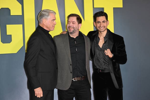 Celebrities attend the ˜Giant™ UK Gala Screening at Picturehouse Central in London Featuring: Pierce Brosnan, Amir El-Masry Where: London, United Kingdom When: 07 Jan 2026 Credit: Cover Images EDITORIAL USE ONLY. NOT FOR USE BY NEWSPAPERS BASED IN THE UK. Copyright: xx coverimg55366933