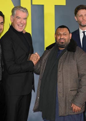Celebrities attend the ˜Giant™ UK Gala Screening at Picturehouse Central in London Featuring: Pierce Brosnan, Prince Naseem Hamed Where: London, United Kingdom When: 07 Jan 2026 Credit: Cover Images EDITORIAL USE ONLY. NOT FOR USE BY NEWSPAPERS BASED IN THE UK. Copyright: xx coverimg55366943