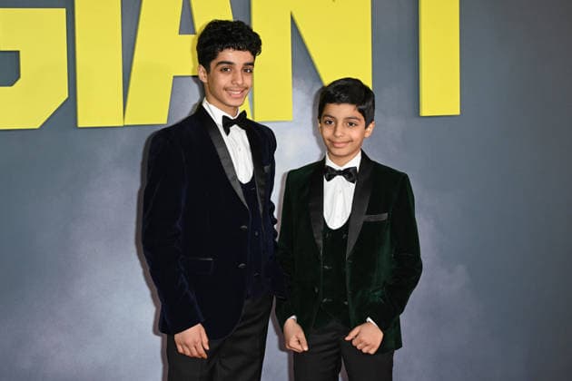 Celebrities attend the ˜Giant™ UK Gala Screening at Picturehouse Central in London Featuring: Ali Saleh, Ghaith Saleh Where: London, United Kingdom When: 07 Jan 2026 Credit: Cover Images EDITORIAL USE ONLY. NOT FOR USE BY NEWSPAPERS BASED IN THE UK. Copyright: xx coverimg55366907