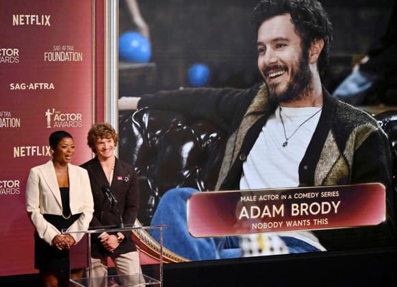 Actors Janelle James (L) and Connor Storrie announce the nominees for the 32nd annual Actor Awards on Wednesday, January 7, 2026. The Actor Awards, presented by SAG-AFTRA, honor excellence in film and TV acting. Winners will be announced at a gala at Hollywood s Shrine Auditorium & Expo Hall on March 1. It will stream live on Netflix.  LAP2026010736 JIMxRUYMEN