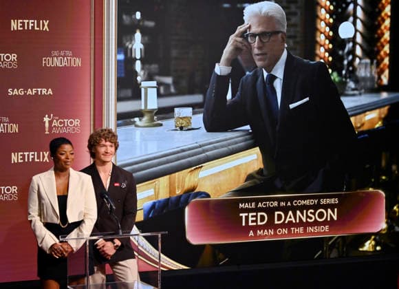 Actors Janelle James (L) and Connor Storrie announce the nominees for the 32nd annual Actor Awards on Wednesday, January 7, 2026. The Actor Awards, presented by SAG-AFTRA, honor excellence in film and TV acting. Winners will be announced at a gala at Hollywood s Shrine Auditorium & Expo Hall on March 1. It will stream live on Netflix.  LAP2026010737 JIMxRUYMEN