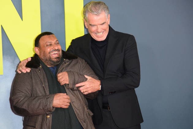 Giant UK Gala Screening Arrivals at Picturehouse Central, London, UK - 7 January 2026 Naseem Hamed aka Prince Naseem and Pierce Brosnan attends The Giant UK Gala Screening at Picturehouse Central, London, England, UK on Wednesday 7 January, 2026., Credit:Justin Ng Avalon UK, England, London, Picturehouse Central Copyright: xJustinxNgx xAvalonx 1064088896