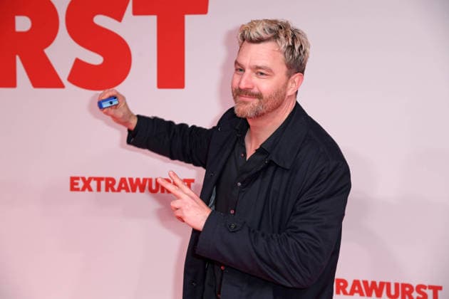 Friedrich Mücke at the world premiere of the movie EXTRAWURST at the Lichtburg cinema in Essen on 07 01 2026