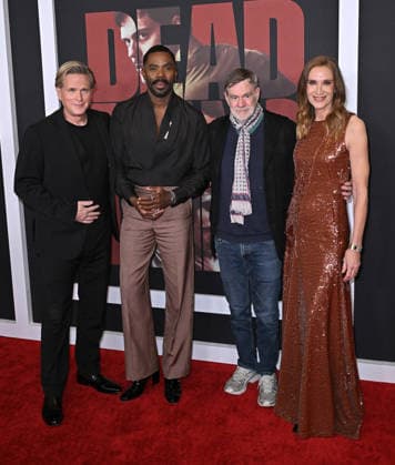 ˜Dead Man™s Wire™ Los Angeles Screening Cary Elwes, Colman Domingo, Gus Van Sant and Kelly Lynch arriving at the Los Angeles screening of Dead Man™s Wire held at AMC The Grove 14 on January 7, 2026 in Los Angeles, Ca. Los Angeles Barker Hanger California USA Copyright: xStarbuck xAFF-USA.COMx