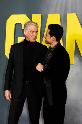 GIANT PREMIERE, London, 7 January 2026 Pierce Brosnan and Amir El-Masry attend the Giant premiere at Picturehouse Central in London on 7th January 2026, Credit:Avalon  Copyright: xAvalonx 1064101954