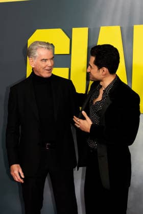 GIANT PREMIERE, London, 7 January 2026 Pierce Brosnan and Amir El-Masry attend the Giant premiere at Picturehouse Central in London on 7th January 2026, Credit:Avalon  Copyright: xAvalonx 1064101962