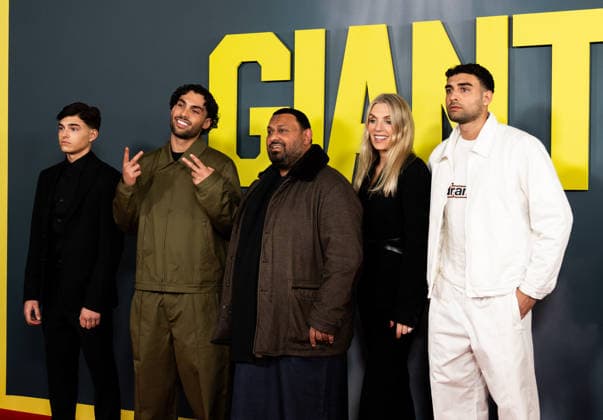 GIANT PREMIERE, London, 7 January 2026 Naseem Hamed and family attends the Giant premiere at Picturehouse Central in London on 7th January 2026, Credit:Avalon  Copyright: xAvalonx 1064102051