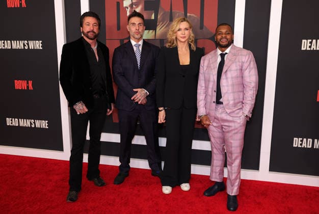 7 January 2026 - Los Angeles, California - Richard Barner, Veronica Ferres. Los Angeles Event Screening Of Dead Man s Wire held at AMC The Grove 14 l in Los Angeles. Los Angeles USA - ZUMAa123 20260107_zaa_a123_015 Copyright: xADx