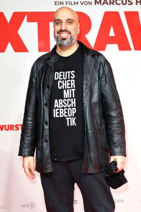 Abdelkarim at the world premiere of the movie Extrawurst in the Lichtburg Essen, 07 01 2026 Foto:xT.xSchröerx xFuturexImagex extrawurst_6113