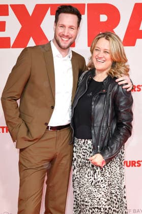 Sven Kroll and Lisa Feller at the world premiere of the feature film Extrawurst at the Lichtburg Essen, 07 01 2026 Foto:xT.xSchröerx xFuturexImagex extrawurst_6127