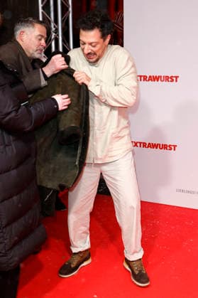 Fahri Yardim at the world premiere of the movie Extrawurst in the Lichtburg Essen, 07 01 2026 Foto:xT.xSchröerx xFuturexImagex extrawurst_6178