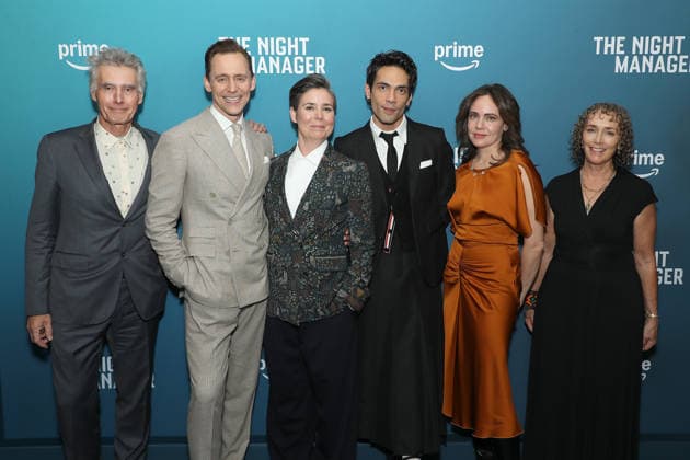 New York special screening of The Night Manager at the Metrograph Featuring: Stephen Garrett, Tom Hiddleston, Georgi Banks-Davies (Director), Diego Calva, Michele Wolkoff and Clarissa Ingram Where: New York, New York, United States When: 07 Jan 2026 Credit: Marion Curtis Starpix INSTARimages EDITORIAL USE ONLY. NOT FOR USE BY NEWSPAPERS BASED IN THE UK. Copyright: xx instar55367533