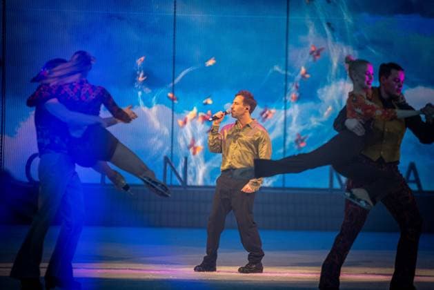 07 01 2026 xesx Frankfurt am Main, Festhalle Ice show Holiday on Ice Cinema of Dreams Frankfurt premiere with guest star Max Giesinger ES