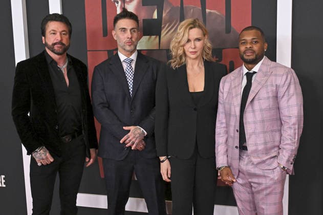Richard Barner, Veronica Ferres and guests at the premiere of the movie Dead Man™s Wire at AMC The Grove Los Angeles, 07 01 2026 Foto:xD.xStarbuckx xFuturexImagex wire_6139