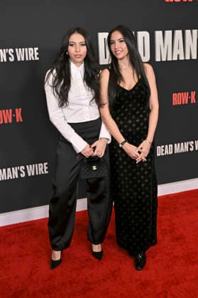 Noor Alfallah and Remi Alfallah at the premiere of the movie Dead Man™s Wire at AMC The Grove Los Angeles, 07 01 2026 Foto:xD.xStarbuckx xFuturexImagex wire_6147