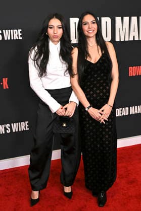 Noor Alfallah and Remi Alfallah at the premiere of the movie Dead Man™s Wire at AMC The Grove Los Angeles, 07 01 2026 Foto:xD.xStarbuckx xFuturexImagex wire_6148