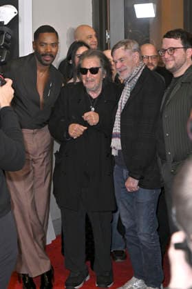 Colman Domingo, Al Pacino, Gus Van Sant and Austin Kolodney at the premiere of the movie Dead Man™s Wire at AMC The Grove Los Angeles, 07 01 2026 Foto:xD.xStarbuckx xFuturexImagex wire_6159