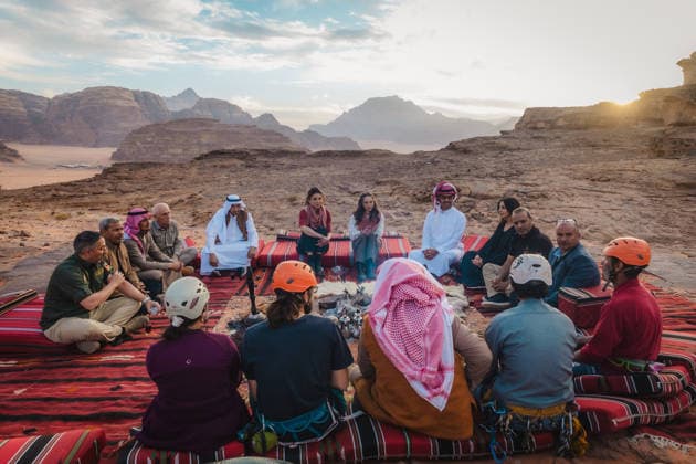 07-01-2026 Jordan Queen Rania and Princess Salma visited Wadi Rum in Jordan.  Copyright: xPPEx