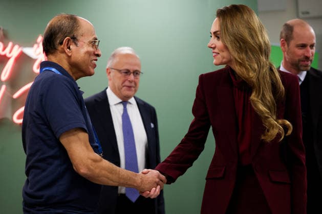. 08 01 2026. London, United Kingdom. Prince William and Kate Middleton, the Prince and Princess of Wales, during a visit to Charing Cross Hospital in London.  xPoolx xi-Imagesx IIM-26493-0010