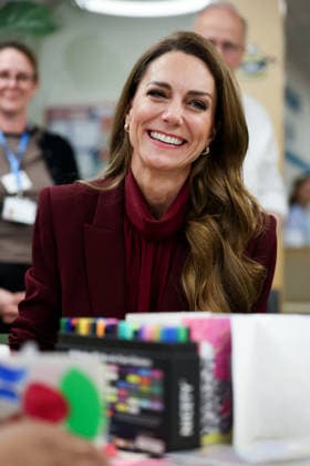 . 08 01 2026. London, United Kingdom. Prince William and Kate Middleton, the Prince and Princess of Wales, during a visit to Charing Cross Hospital in London.  xPoolx xi-Imagesx IIM-26493-0028