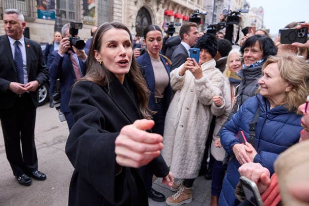 January 8, 2026, Madrid, Madrid, Spain: QUEEN LETIZIA of Spain attends the 23rd edition of the El Mundo newspaper s International Journalism Awards Madrid Spain - ZUMAc260 20260108_zep_c260_030 Copyright: xMikexChicorrox