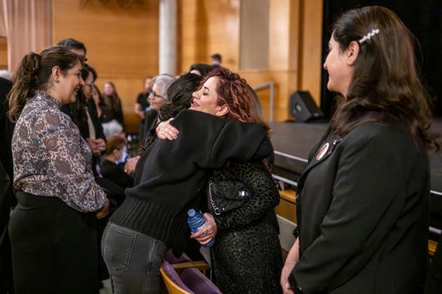 January 8, 2026, Toronto, On, CANADA: Friends and relatives arrive at a ceremony commemorating the six-year anniversary of the downing of Ukraine International Airlines Flight PS752 in Iran, Richmond Hill, Ont., Thursday, Jan. 8, 2026. Toronto CANADA  - ZUMAc35_ 20260108_zaf_c35_018 Copyright: xEduardoxLimax