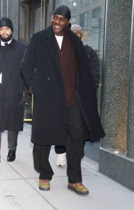 Celebrities at Good Morning America show studios Featuring: Idris Elba Where: New York City, New York, United States When: 08 Jan 2026 Credit: Roger Wong INSTARimages EDITORIAL USE ONLY. NOT FOR USE BY NEWSPAPERS BASED IN THE UK. Copyright: xx instar55368960