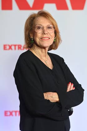 Gaby DOHM actress , single picture,cropped single motif,half figure,half figure premiere EXTRAWURST on 08 01 2026 at the Mathaeser cinema in Munich
