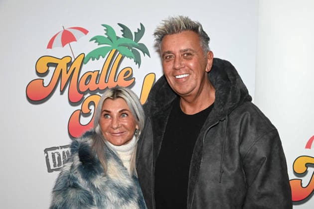 Frank and Elke FUSSBROICH, red carpet, red carpet show, arrival, premiere of the musical MALLE OLE das Musical das ballert on 08 01 2026 at the Theater a Marientor, Duisburg
