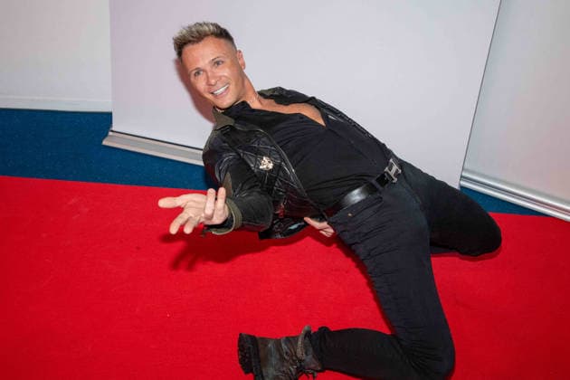 Emil KUSMIREK, Dancer, Red Carpet, Red Carpet Show, Arrival, Premiere of the musical MALLE OLE das Musical das ballert on 08 01 2026 at the Theater a Marientor, Duisburg
