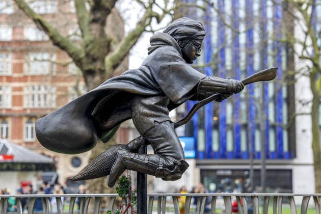 Harry Potter statue on Leicester square, London, U.K. London United Kingdom