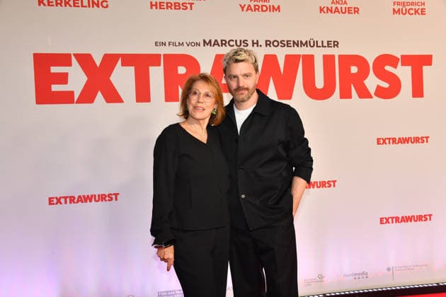 Gabi Dohm and Friedrich Mücke Premiere Extrawurst Mathäser Filmpalast Munich 08 January 2026