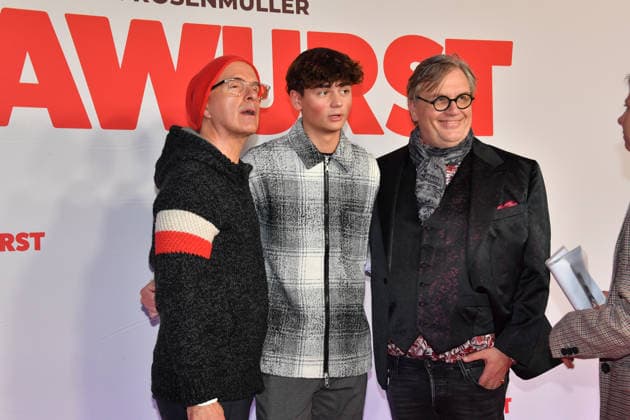 Christoph Maria Herbst and Hape Kerkeling Premiere Extrawurst Mathäser Filmpalast Munich 08 January 2026